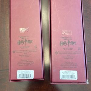 Harry Potter interactive wands (2) with map